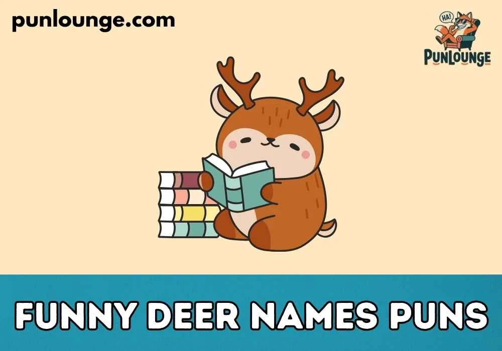 Clever Funny Deer Names Wordplay