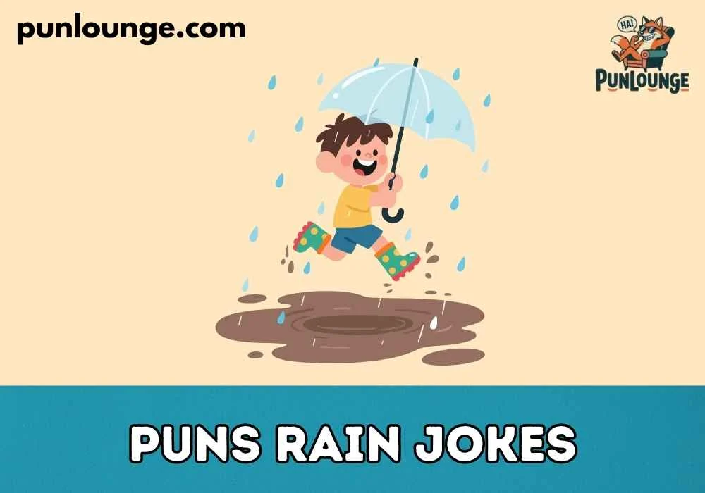 Clever Puns Rain Jokes Wordplay