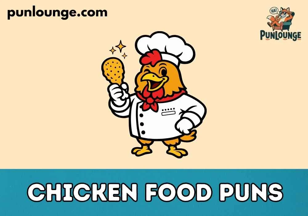 Cute Chicken Food Puns for Kids
