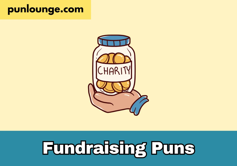 fundraising puns