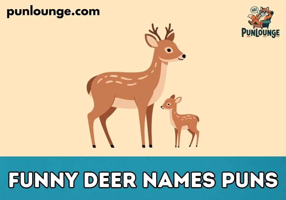 Funny Deer Names Puns