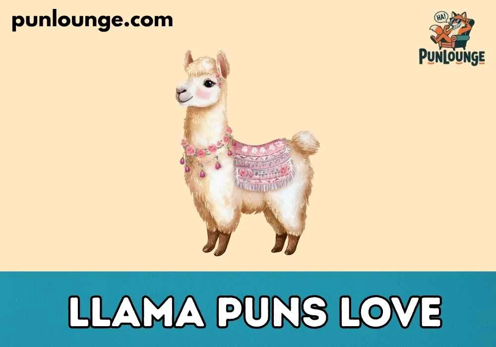 Llama Puns Love Captions