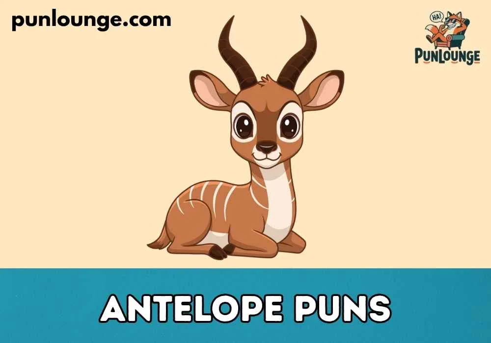 Short Antelope Puns for Instagram