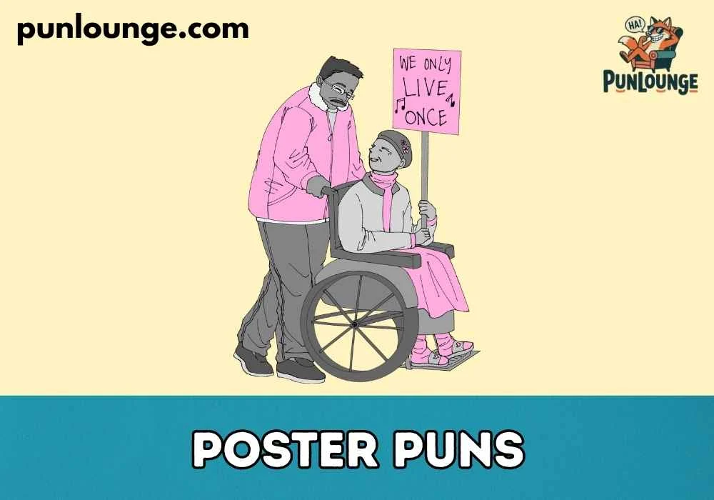 Clean Poster Dad Puns