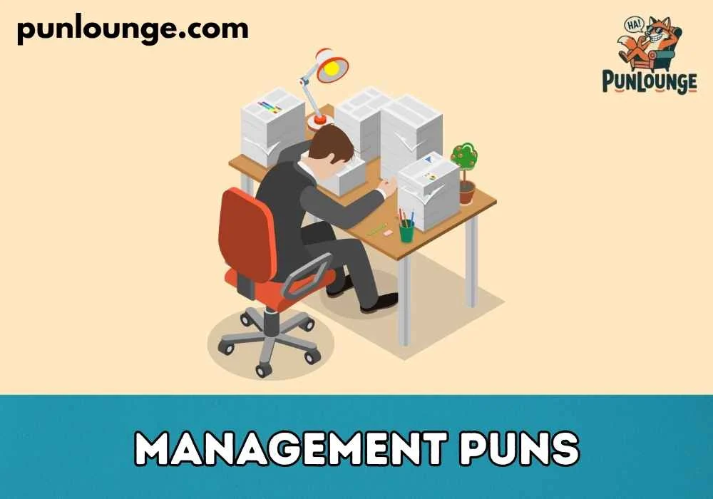 Clever Management Wordplay
