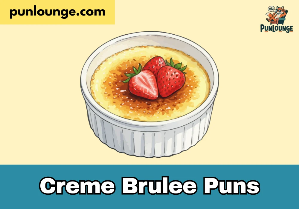 Creme Brulee Puns