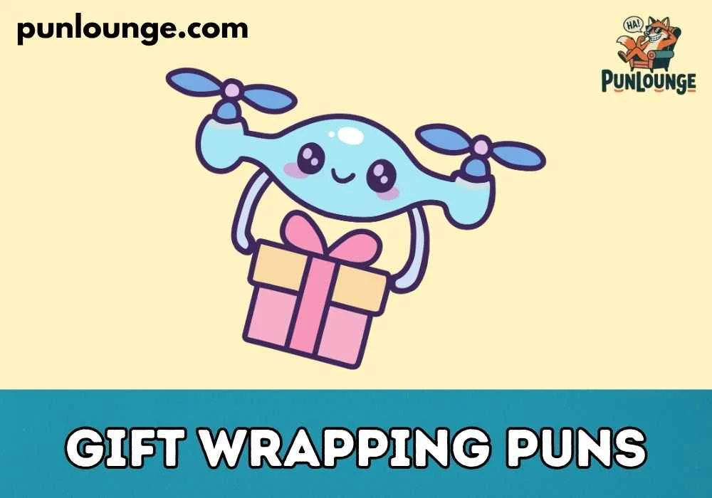 Cute Gift Wrapping Puns for Kids