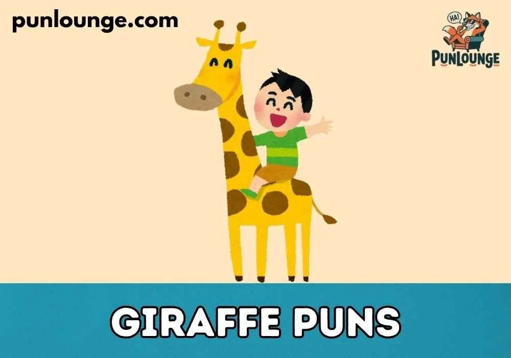 Cute Giraffe Puns for Kids