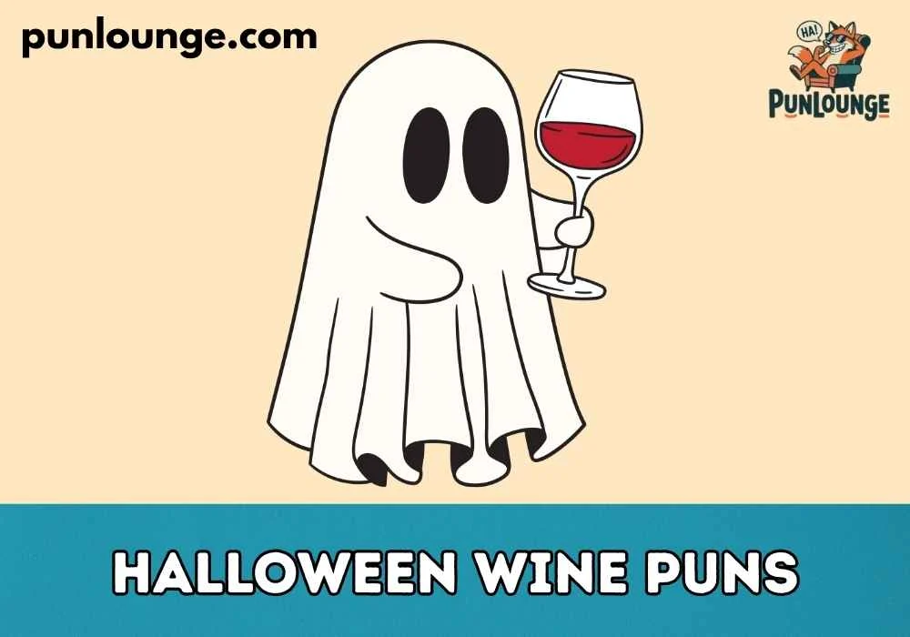 Cute Halloween Wine Puns for Kids