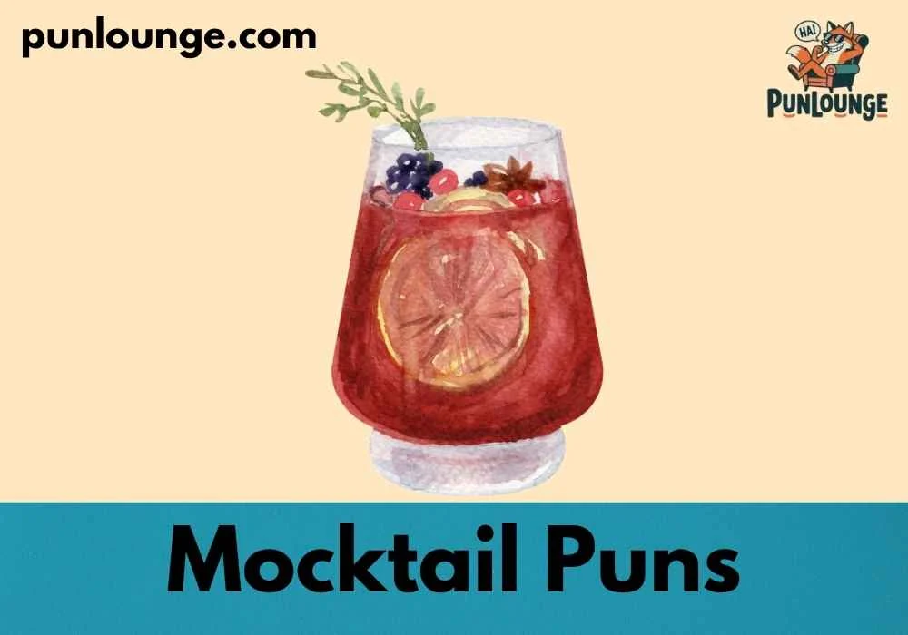 Cute Mocktail Puns for Kids