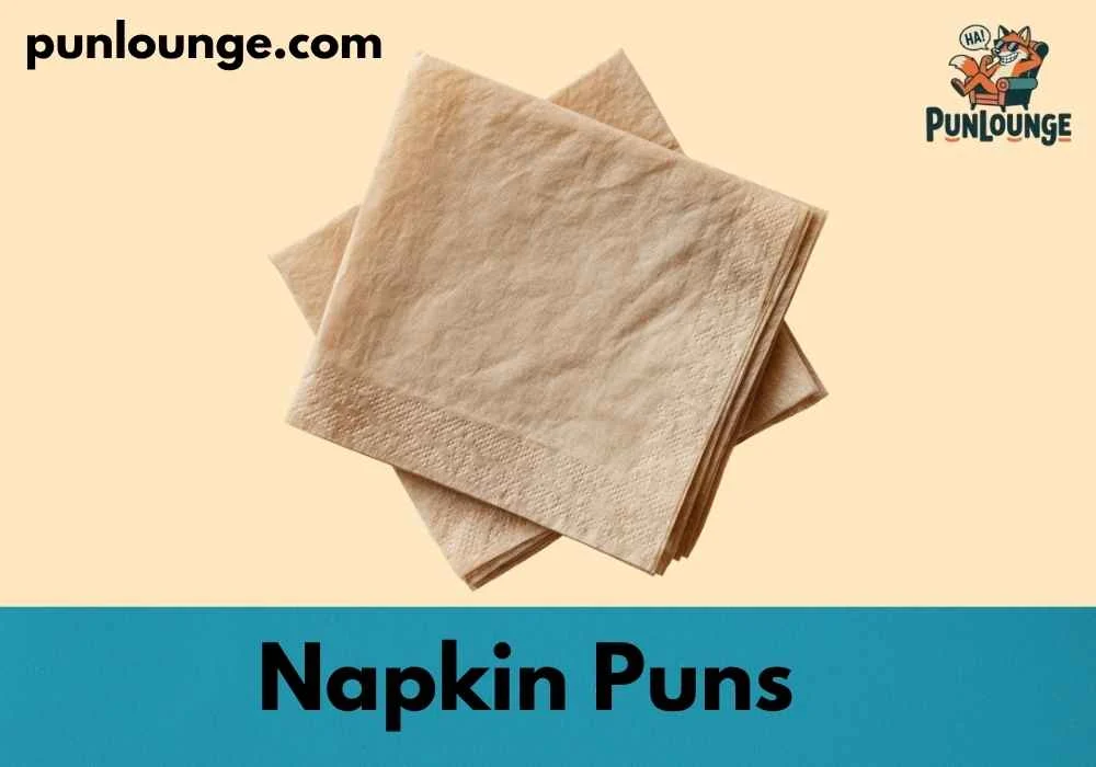 Cute Napkin Puns for Kids