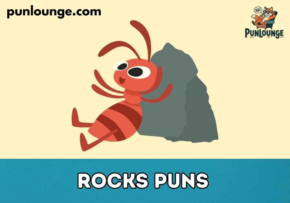 Cute Rock Puns for Kids