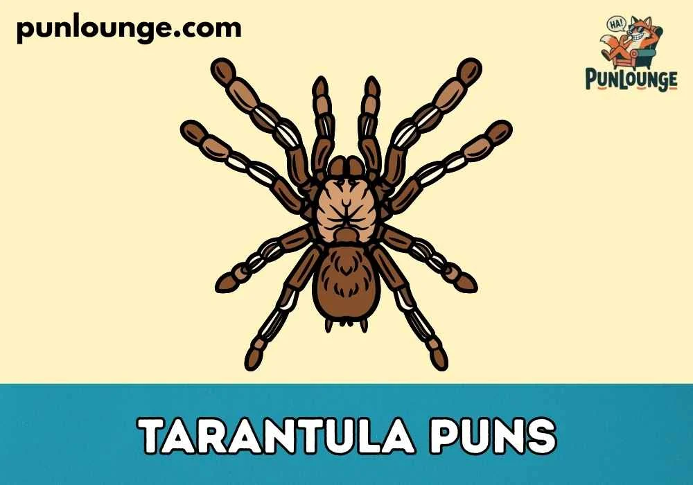 Cute Tarantula Puns for Kids