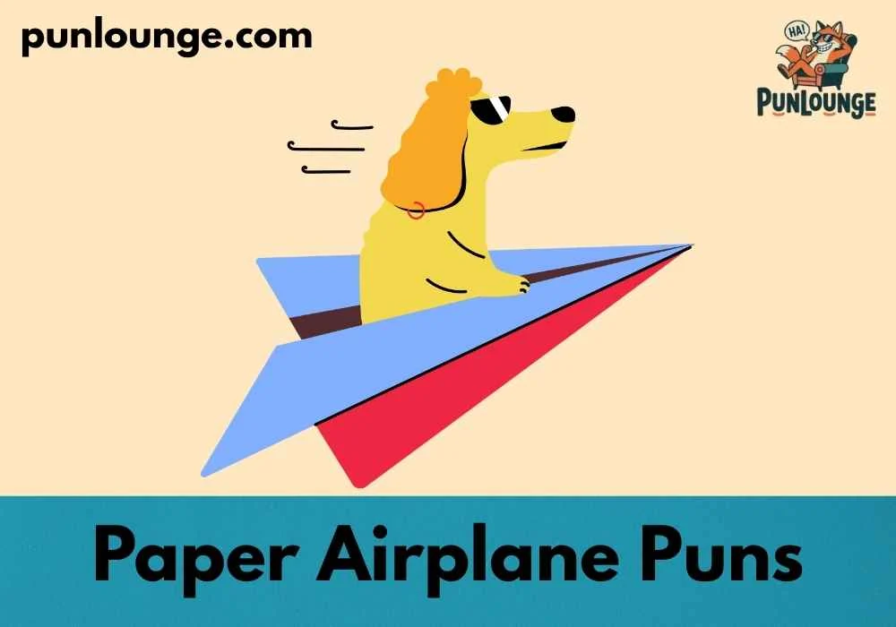 Funny Paper Airplane Puns