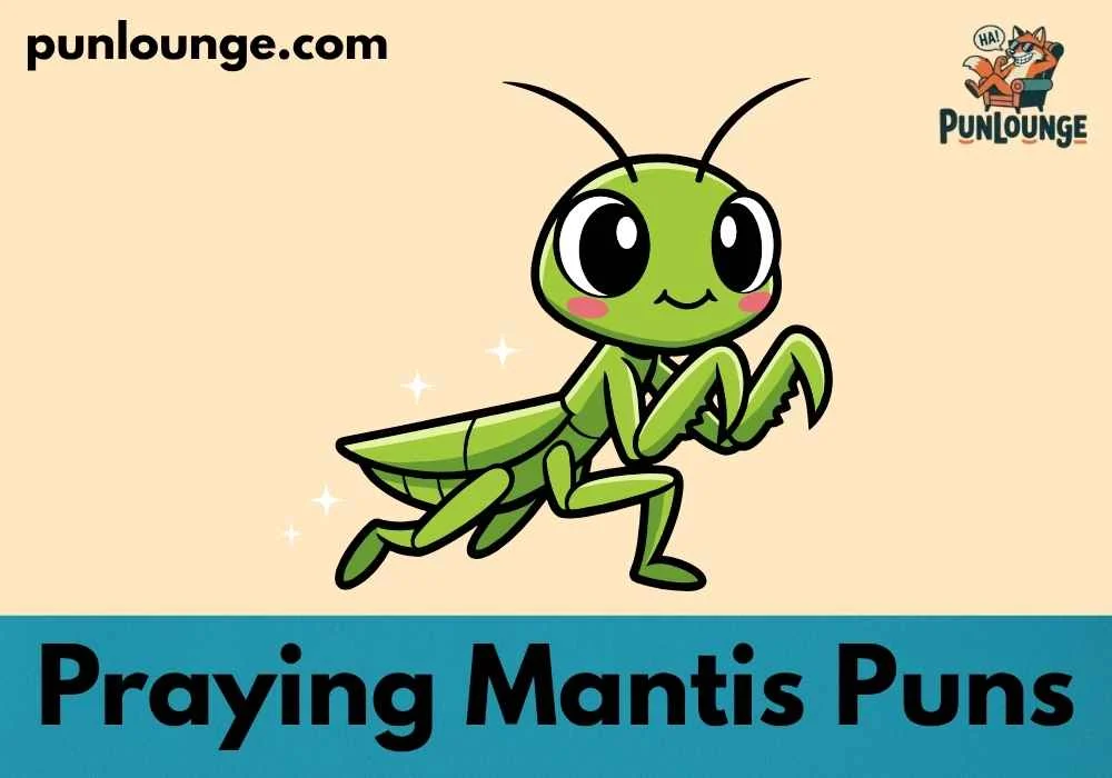 Funny Praying Mantis Puns