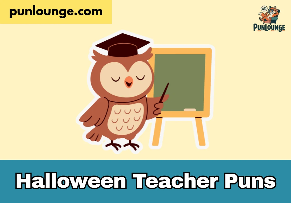 halloween teacher puns