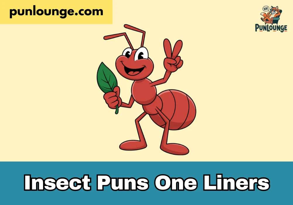 Insect Puns One Liners