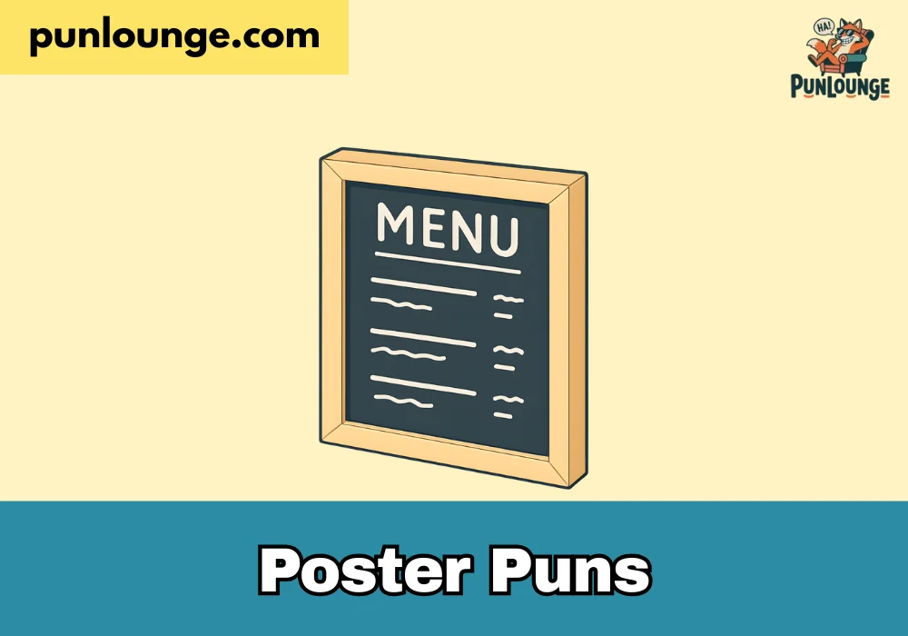 Poster puns
