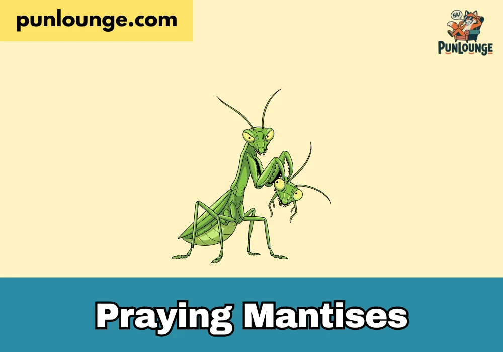 Praying mantises