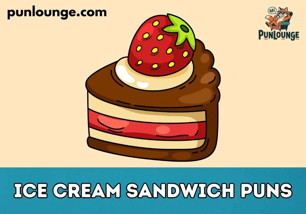Short Ice Cream Sandwich Puns for Instagram