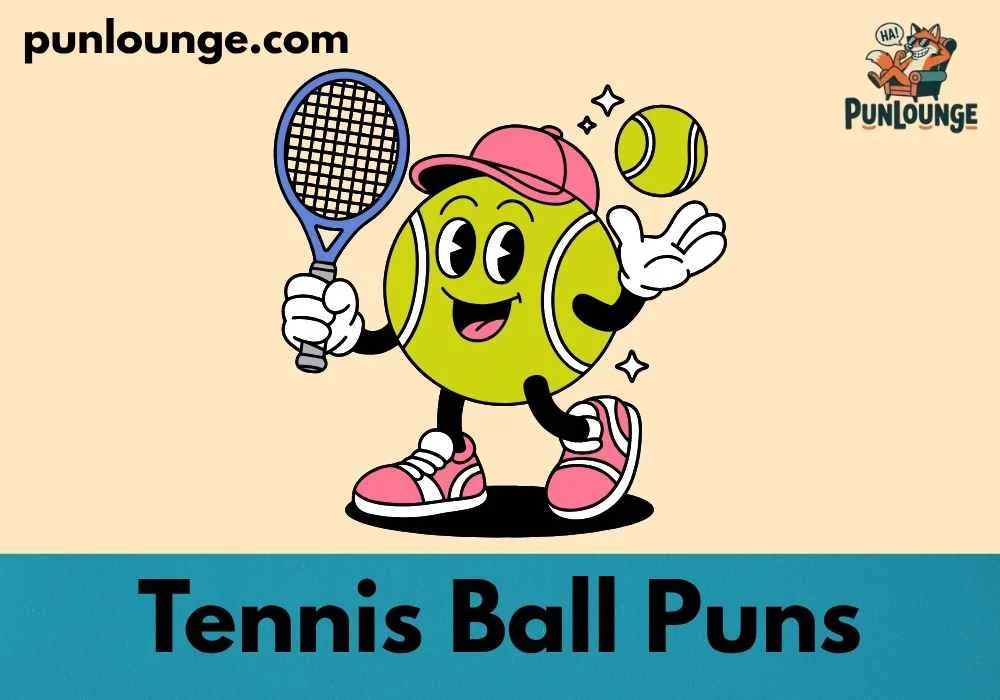 Short Tennis Ball Puns for Instagram
