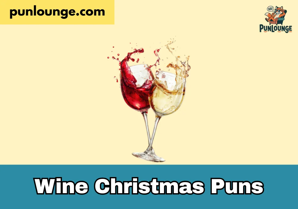 Wine Christmas Puns