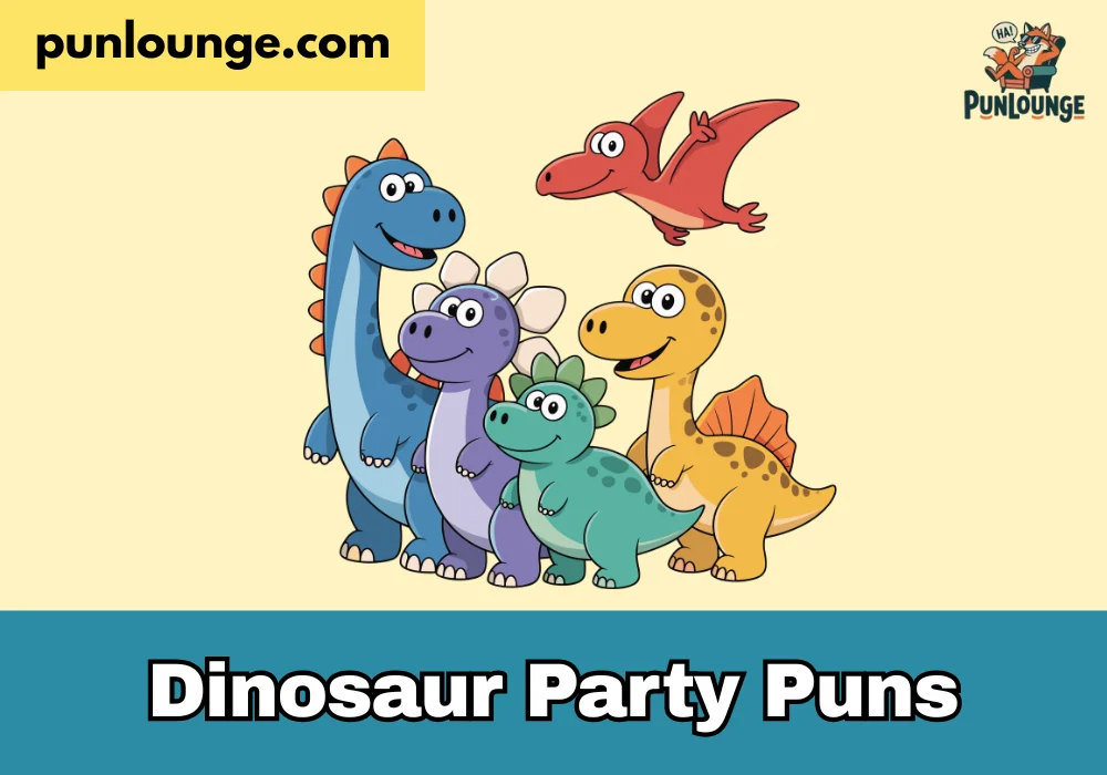 Dinosaur Party Puns