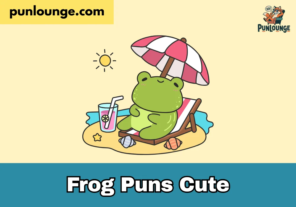 Frog Puns Cute