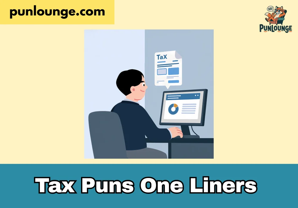Tax Puns One Liners