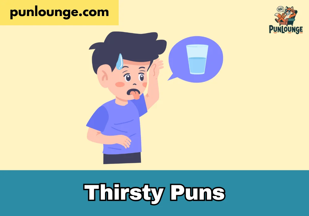 Thirsty puns