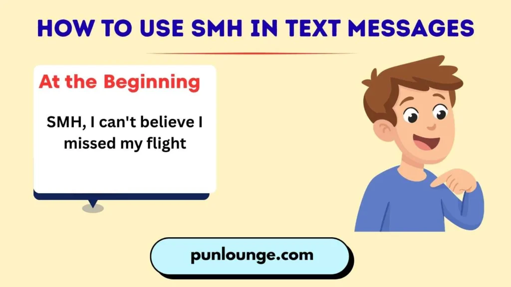 How to Use SMH in Text Messages
