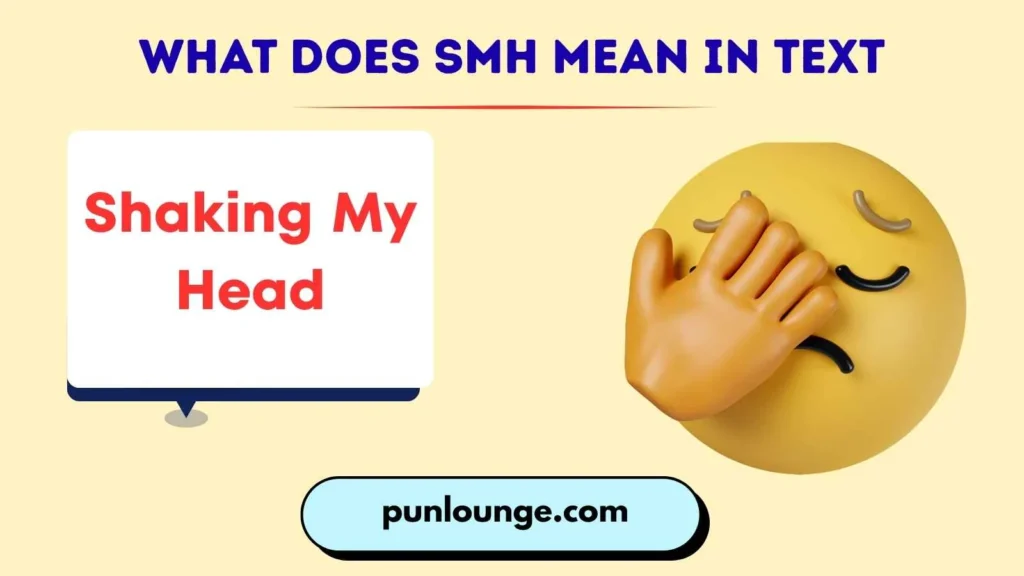 What Does SMH Mean in Text